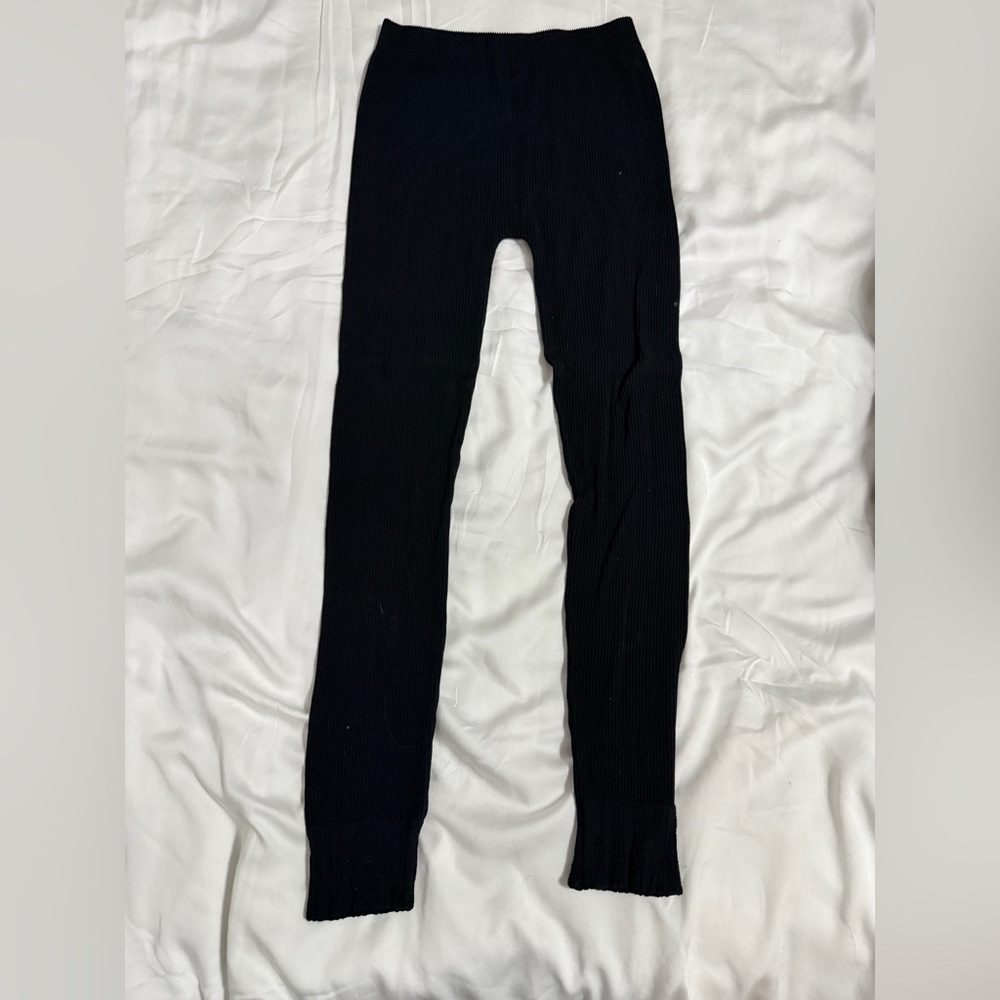 Zara Women's Black Leggings+Top